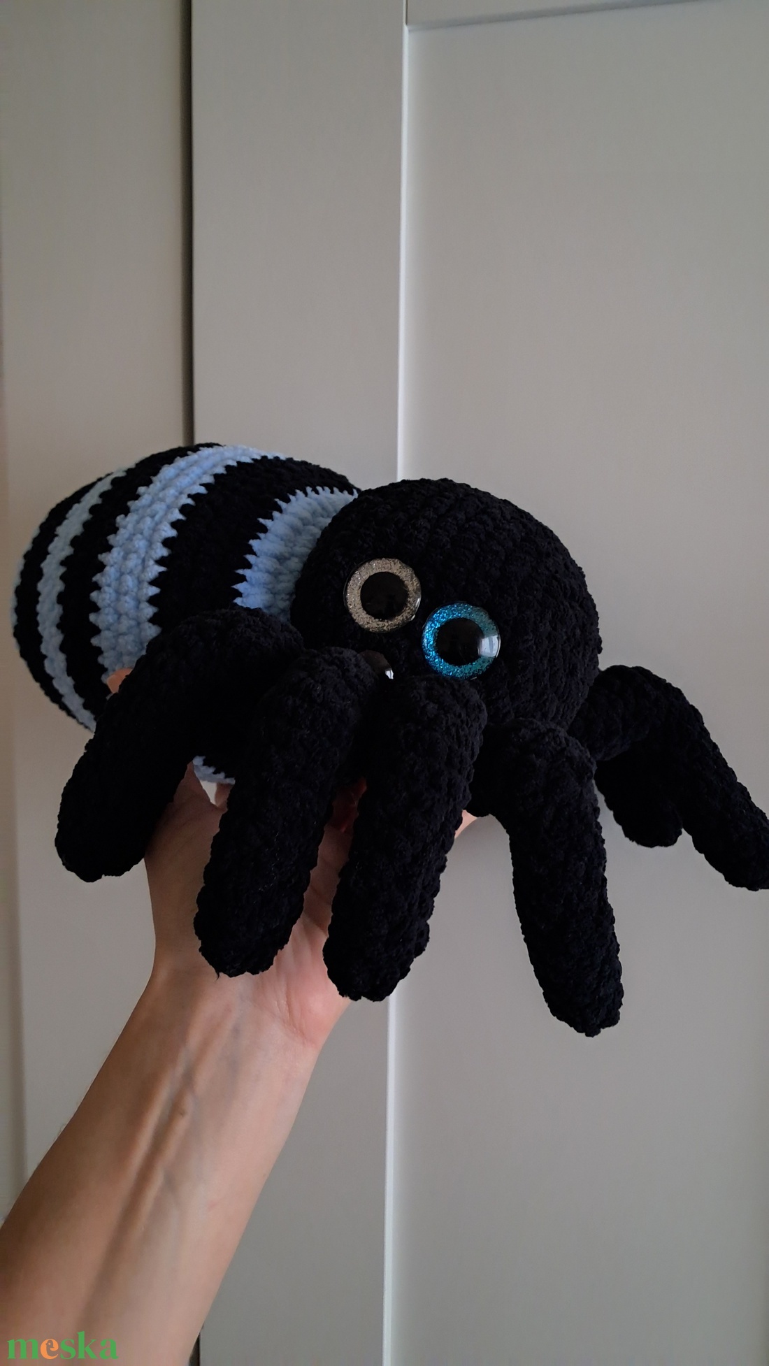 Horgolt pók - játék & sport - plüssállat & játékfigura - más figura - Meska.hu