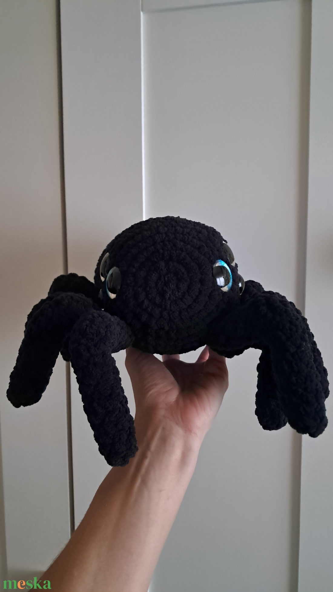 Horgolt pók - játék & sport - plüssállat & játékfigura - más figura - Meska.hu