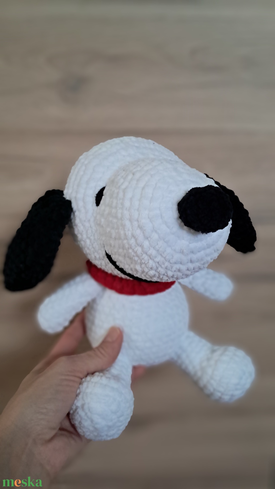 Horgolt Snoopy  - játék & sport - plüssállat & játékfigura - más figura - Meska.hu