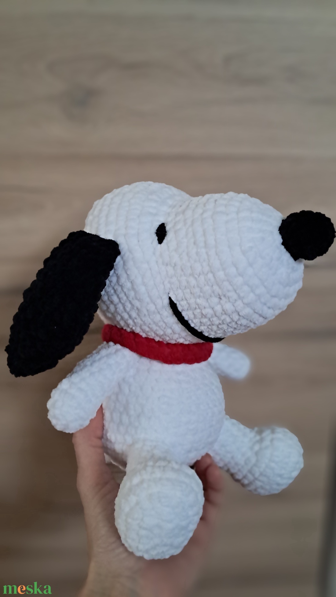 Horgolt Snoopy  - játék & sport - plüssállat & játékfigura - más figura - Meska.hu