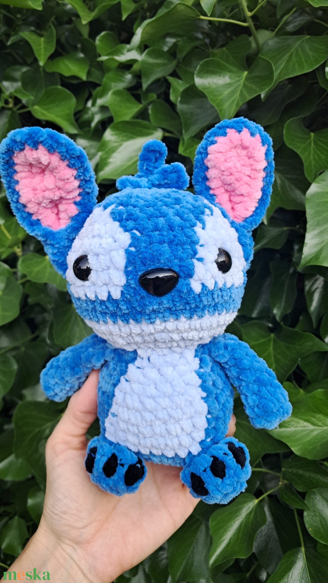 Horgolt Stitch - játék & sport - plüssállat & játékfigura - más figura - Meska.hu