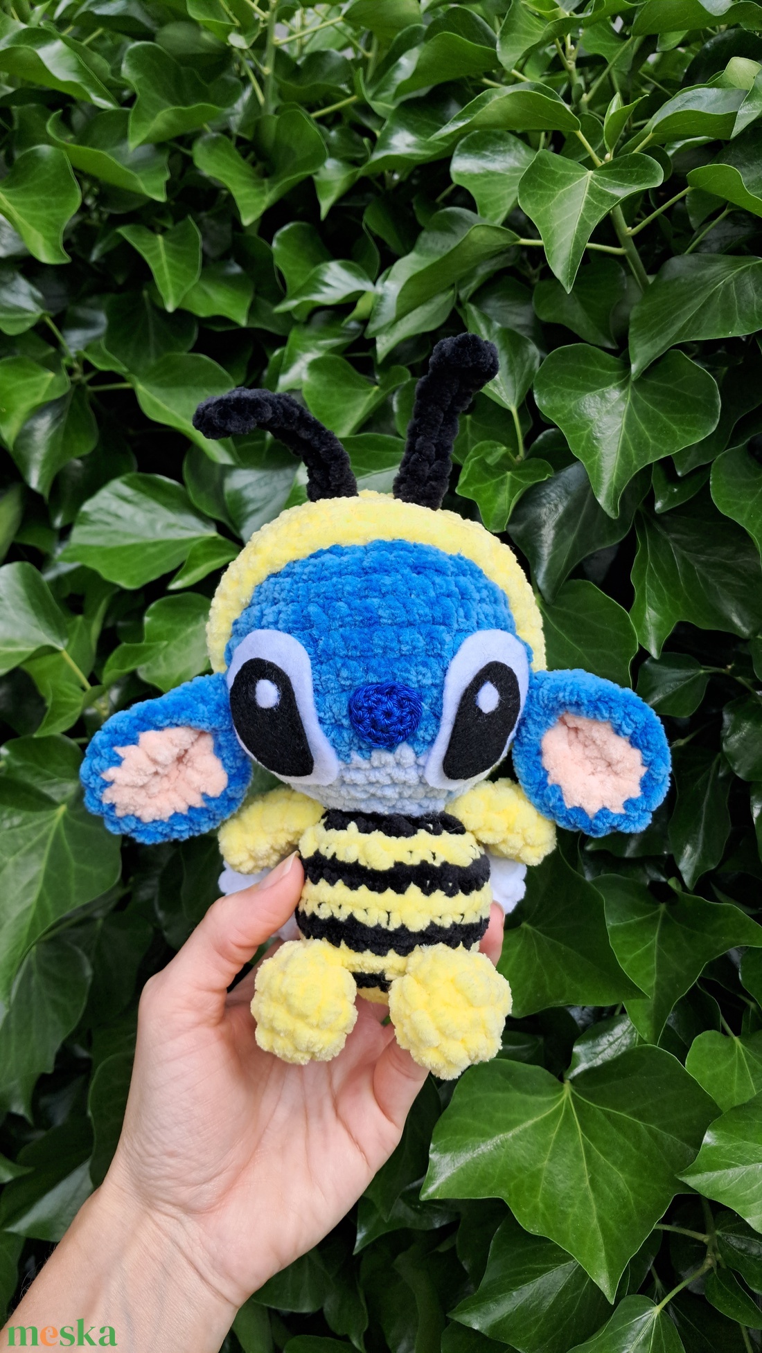 Horgolt Stitch  - játék & sport - plüssállat & játékfigura - más figura - Meska.hu