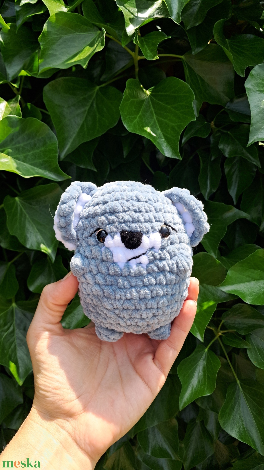 Horgolt koala - játék & sport - plüssállat & játékfigura - más figura - Meska.hu