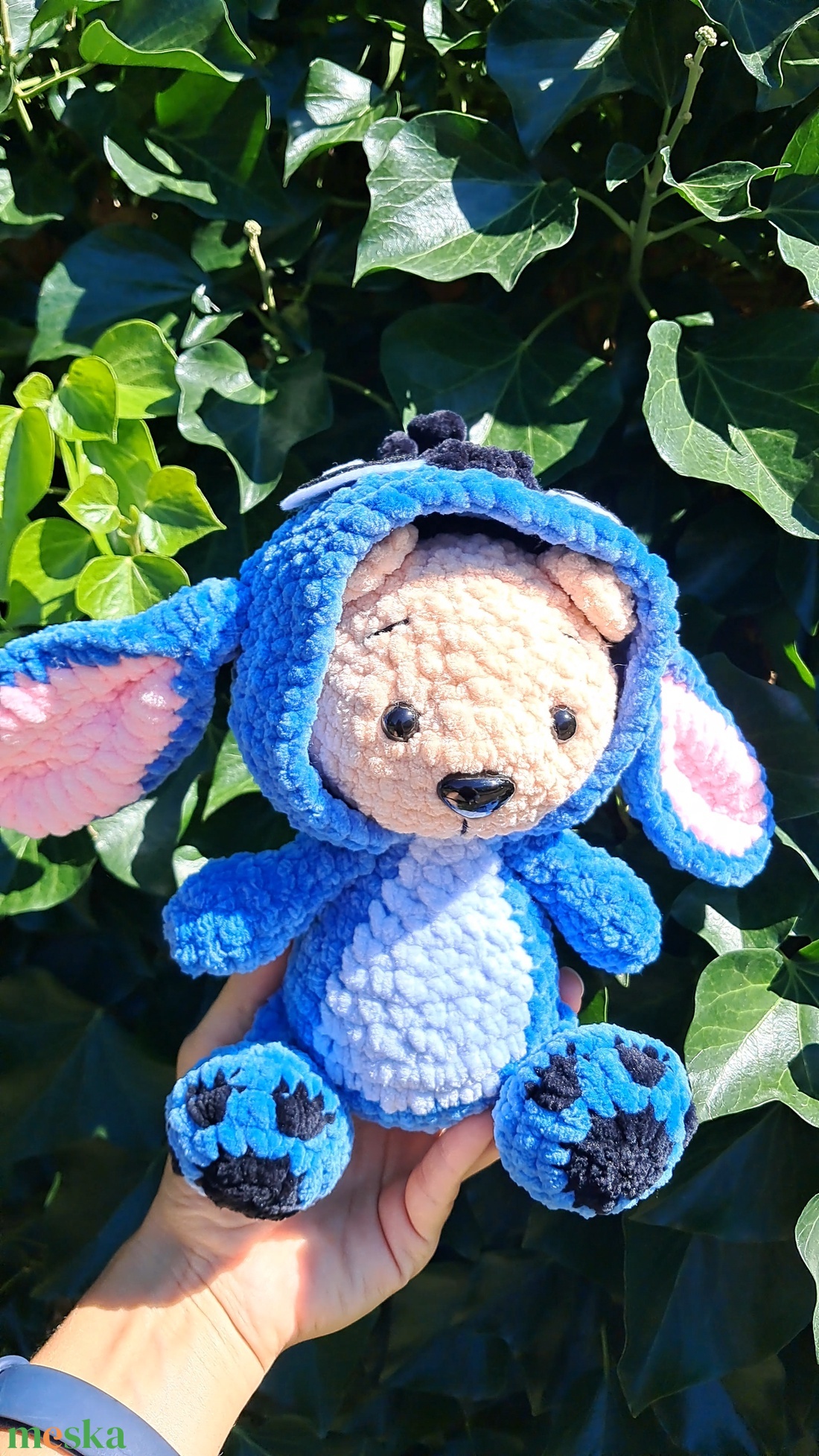 Maci Stitch jelmezben - játék & sport - plüssállat & játékfigura - maci - Meska.hu