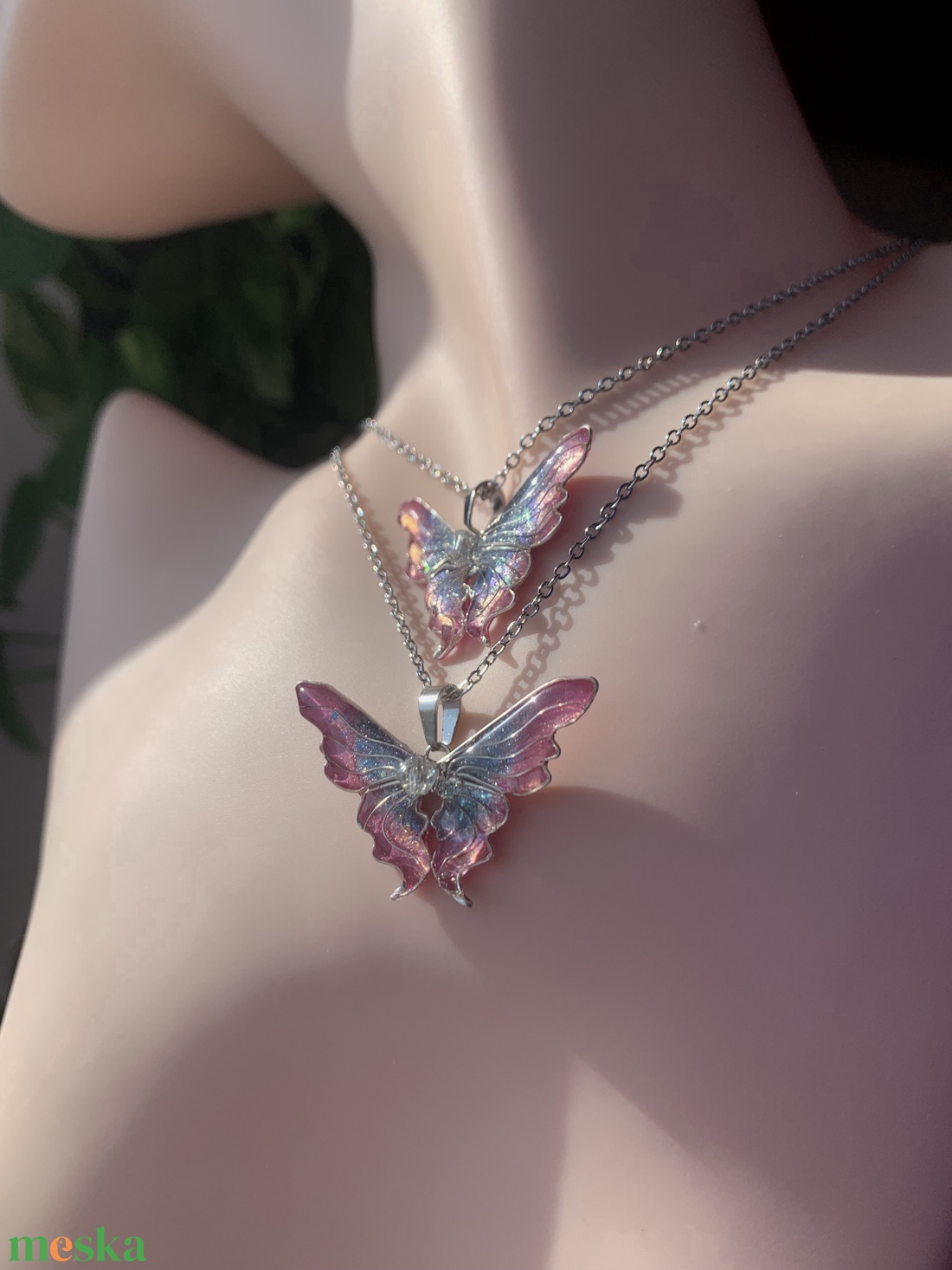  Barbie Fairytopia-Elina nyaklánca-szett - ékszer - nyaklánc - medálos nyaklánc - Meska.hu