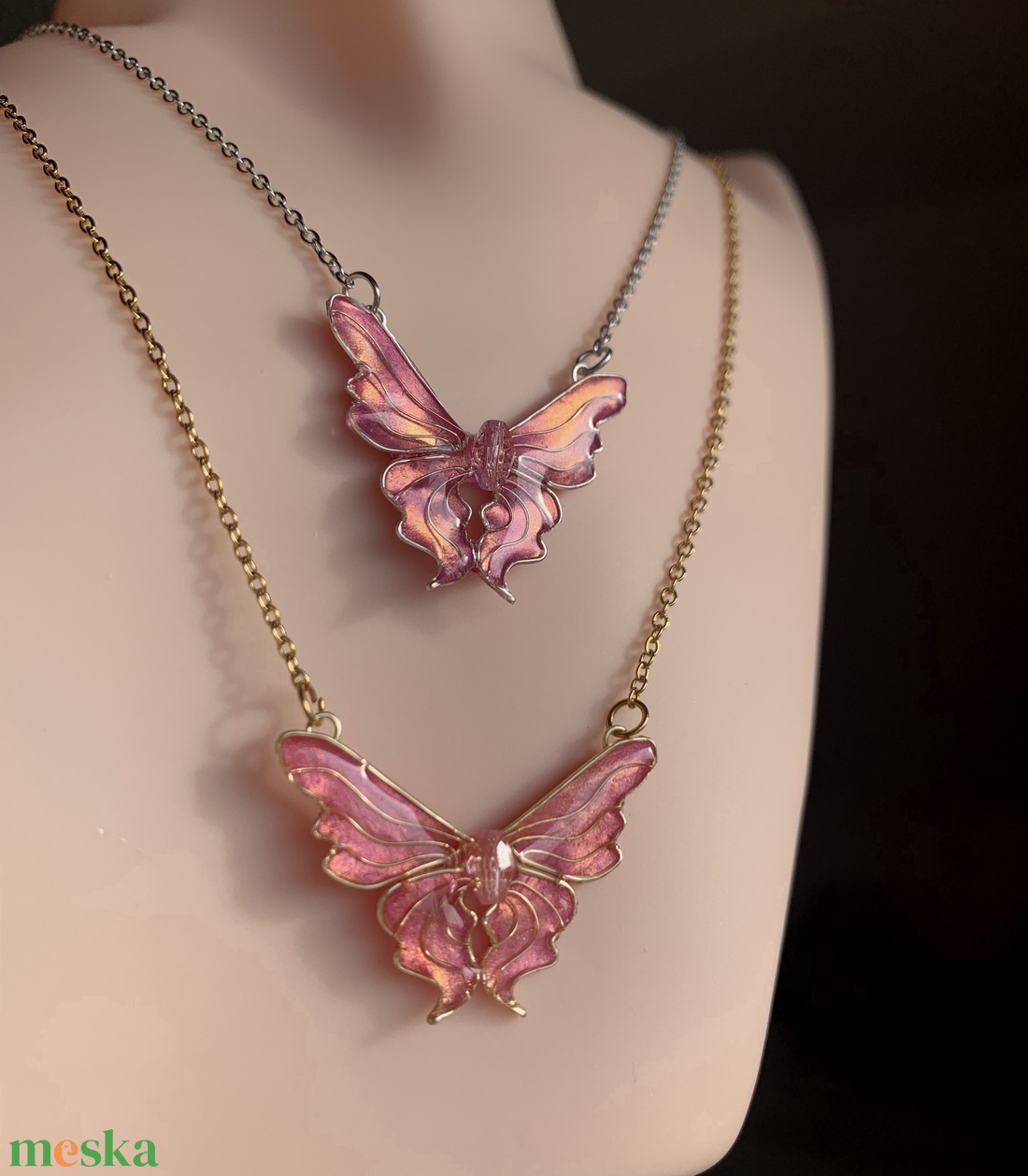 Barbie Fairytopia-Elina nyaklánca - ékszer - nyaklánc - medálos nyaklánc - Meska.hu