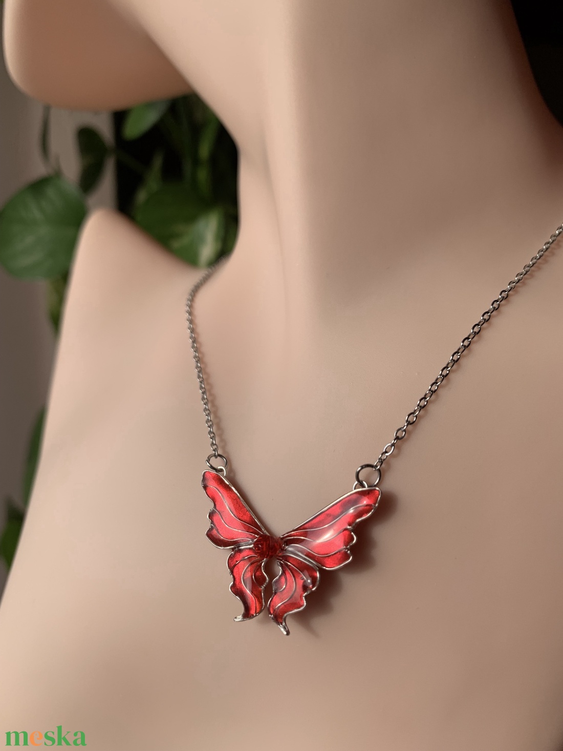 Barbie Fairytopia-Ruby nyaklánca - ékszer - nyaklánc - medálos nyaklánc - Meska.hu