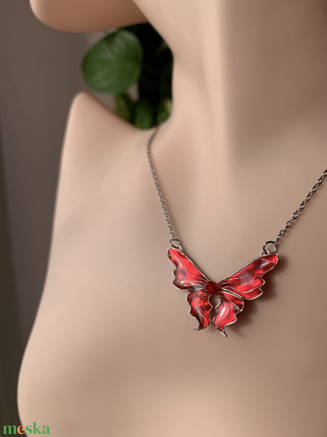 Barbie Fairytopia-Ruby nyaklánca - ékszer - nyaklánc - medálos nyaklánc - Meska.hu