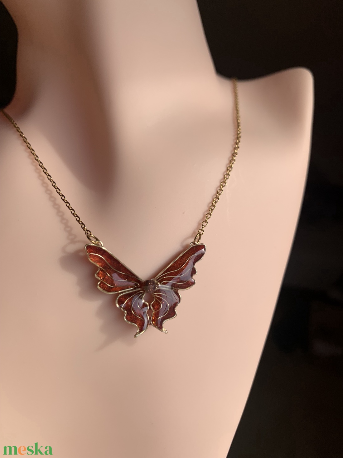 Barbie Fairytopia-Tourmaline nyaklánca - ékszer - nyaklánc - medálos nyaklánc - Meska.hu