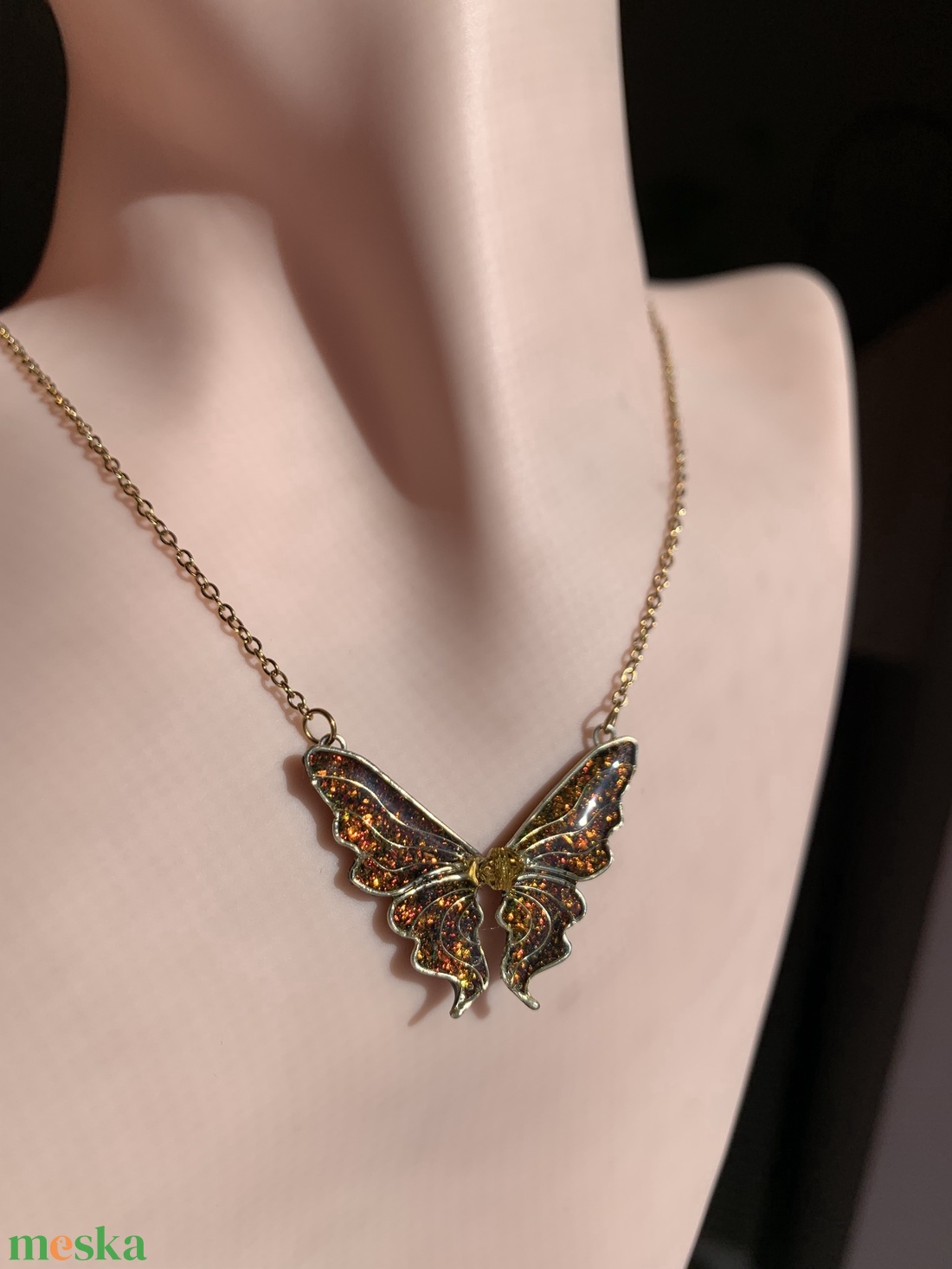 Barbie Fairytopia-Tourmaline nyaklánca - ékszer - nyaklánc - medálos nyaklánc - Meska.hu