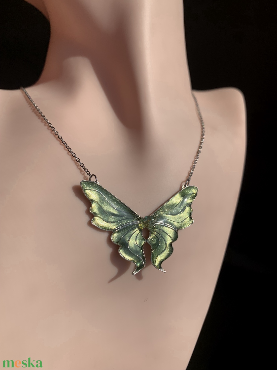 Barbie Fairytopia-Emerald nyaklánca - ékszer - nyaklánc - medálos nyaklánc - Meska.hu