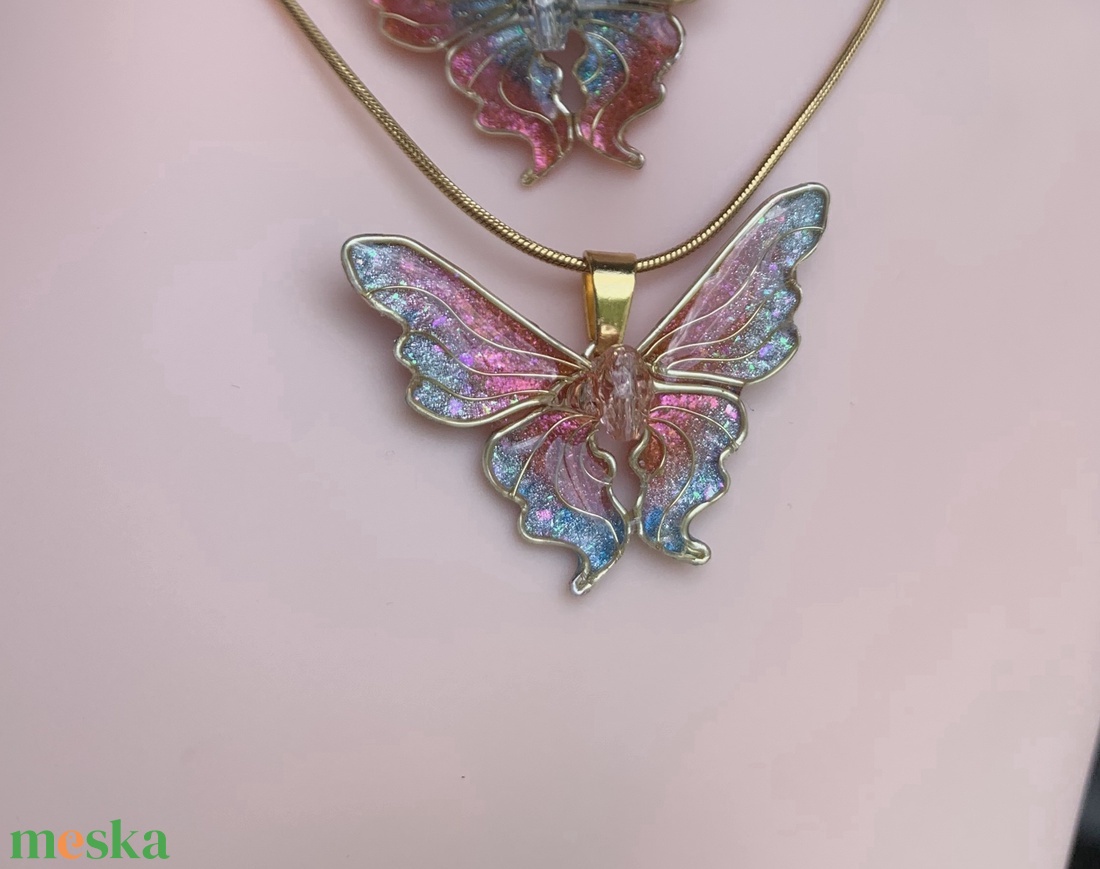 Barbie Fairytopia-Elina nyaklánca - ékszer - nyaklánc - medálos nyaklánc - Meska.hu