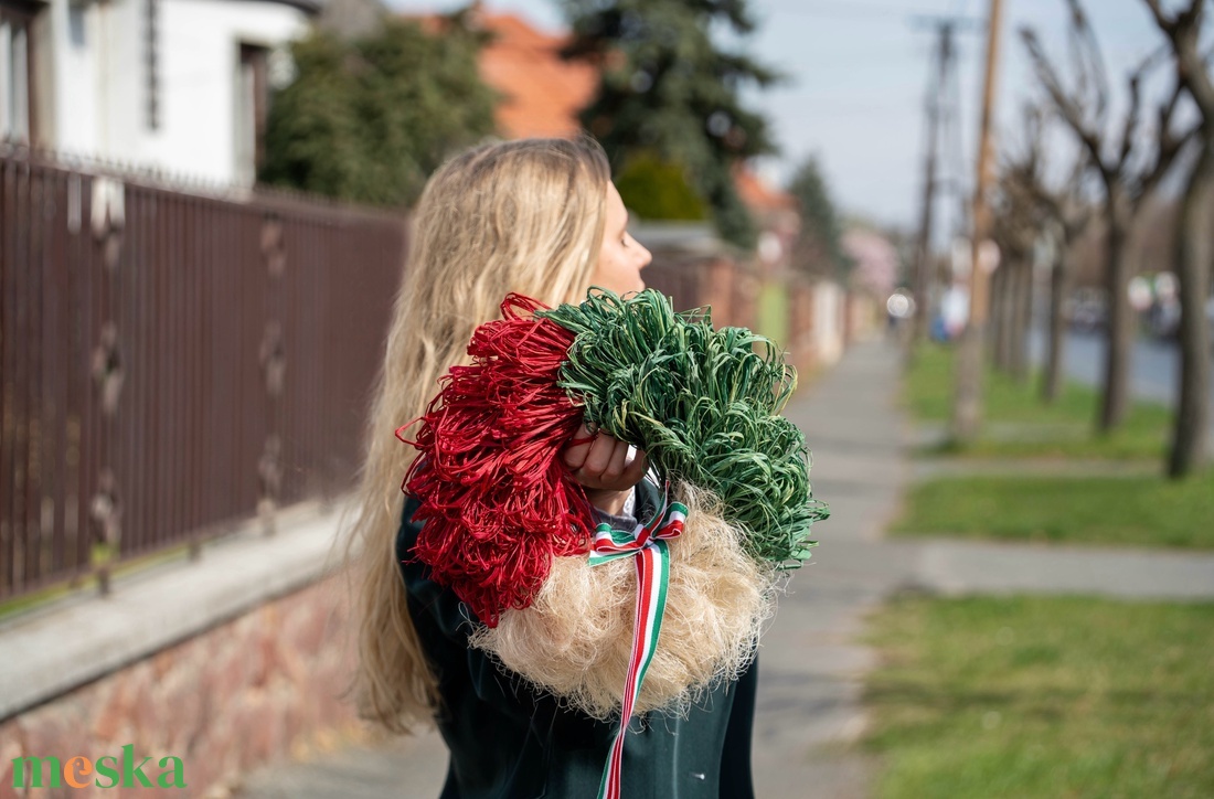 Nemzeti koszorú�� - ünnepi díszek, dekorációk - húsvéti díszek és dekorációk - húsvéti ajtódísz, kopogtató - Meska.hu