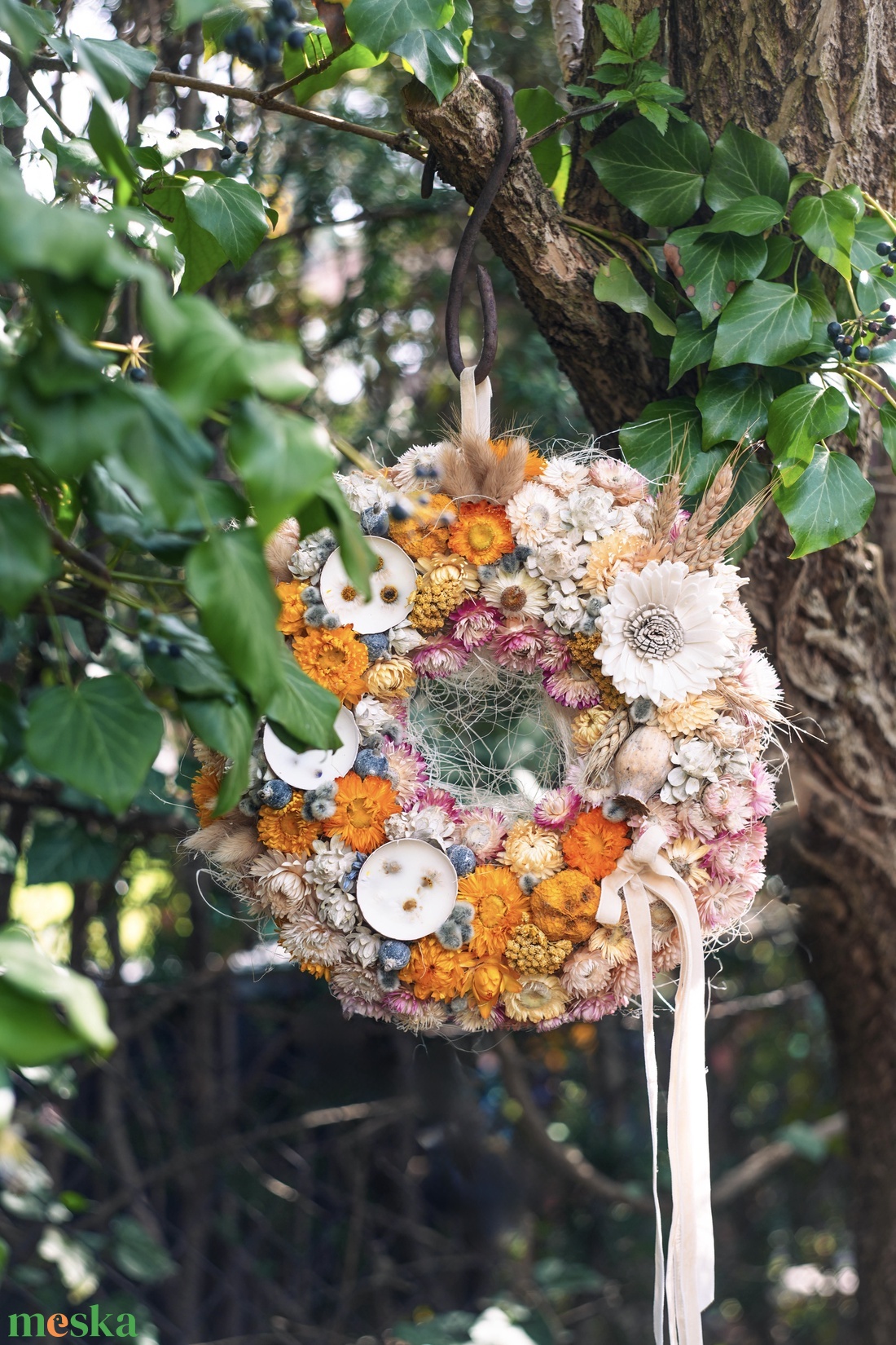 Seraphine Maison Bloom�� - ünnepi díszek, dekorációk - húsvéti díszek és dekorációk - húsvéti ajtódísz, kopogtató - Meska.hu