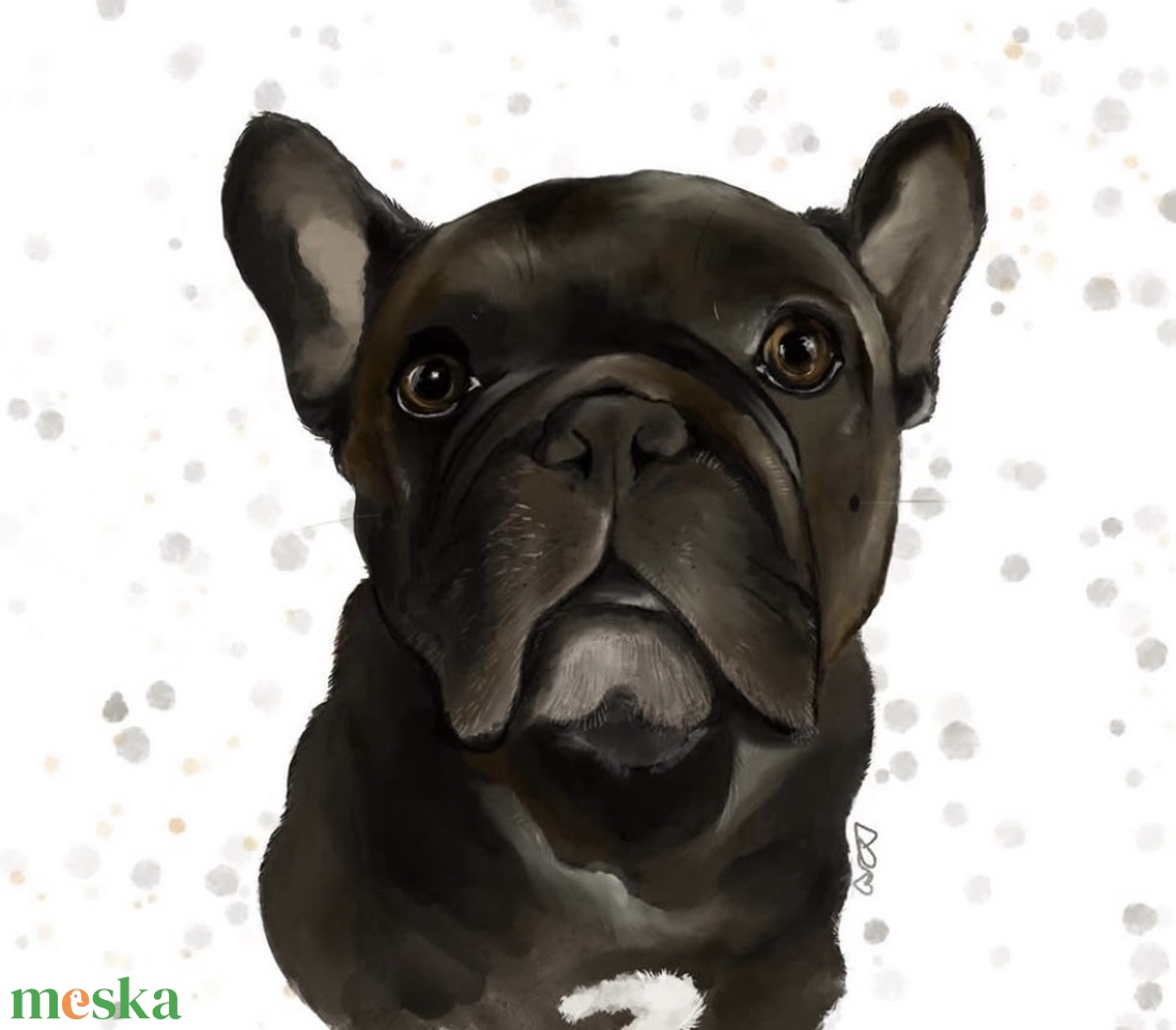 Digitális Kutyaportré - művészet - grafika & illusztráció - digitális - Meska.hu