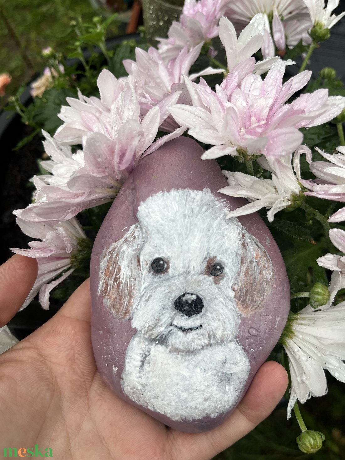 Emlékkő - művészet - festmény - akril - Meska.hu