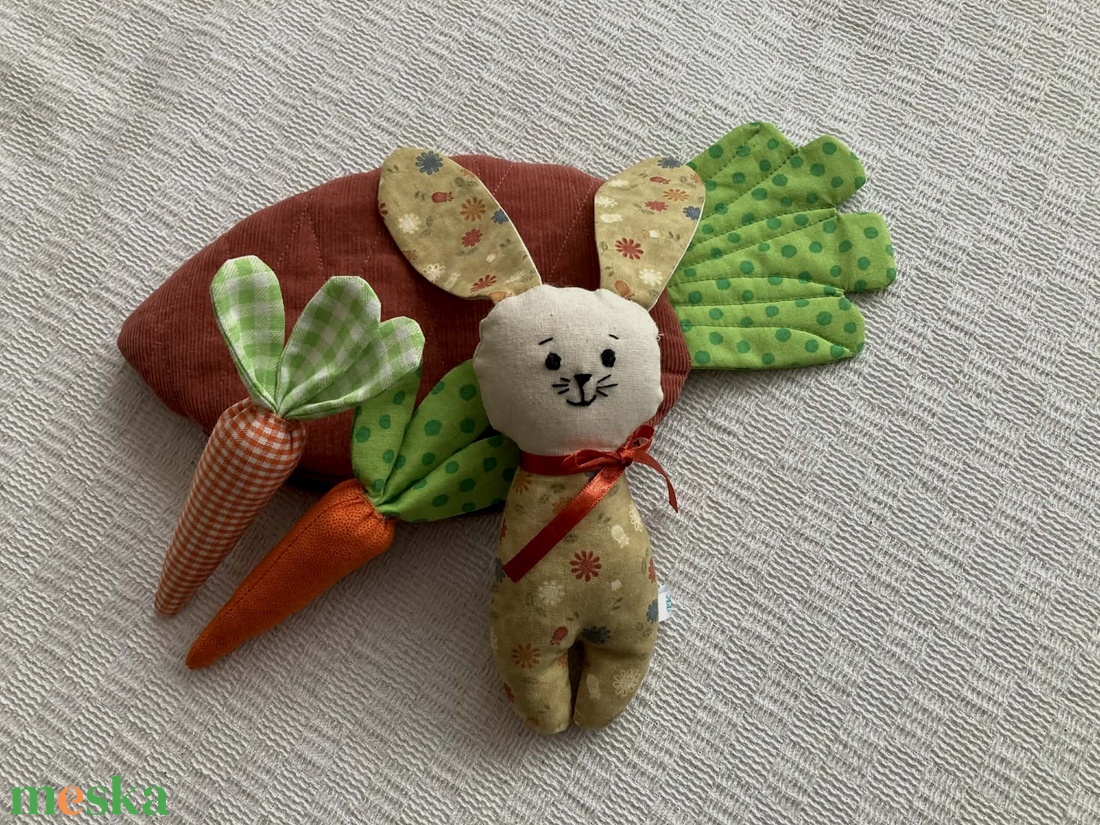 Répa házikó. - játék & sport - plüssállat & játékfigura - nyuszi - Meska.hu