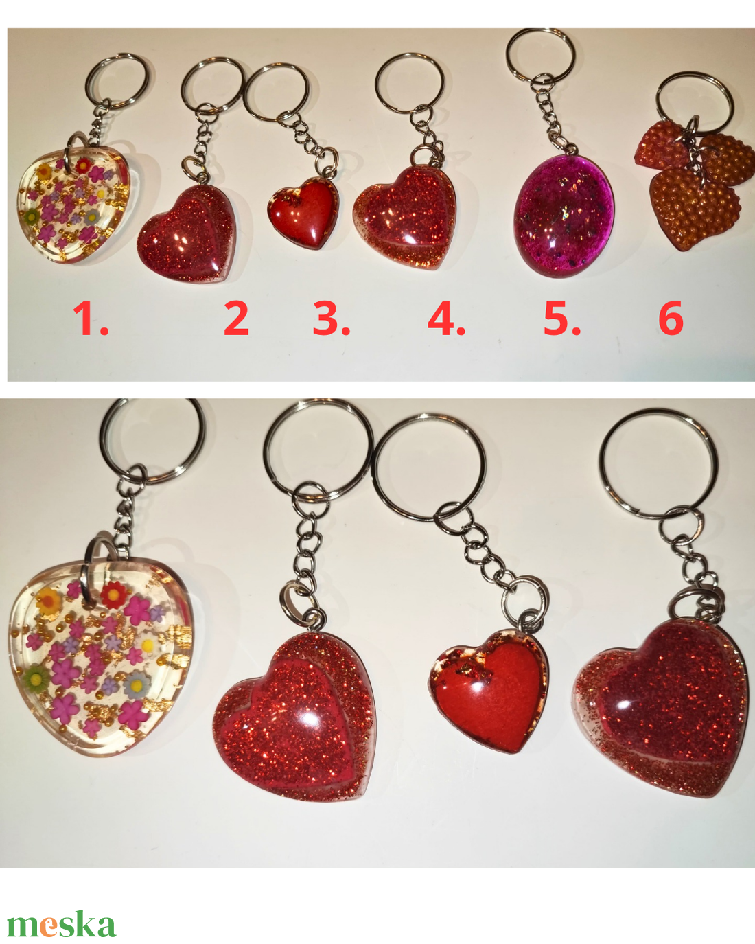 Epoxigyanta kulcstartó díszítéssel. Költség 1 darab termékre  - táska & tok - kulcstartó & táskadísz - kulcstartó - Meska.hu