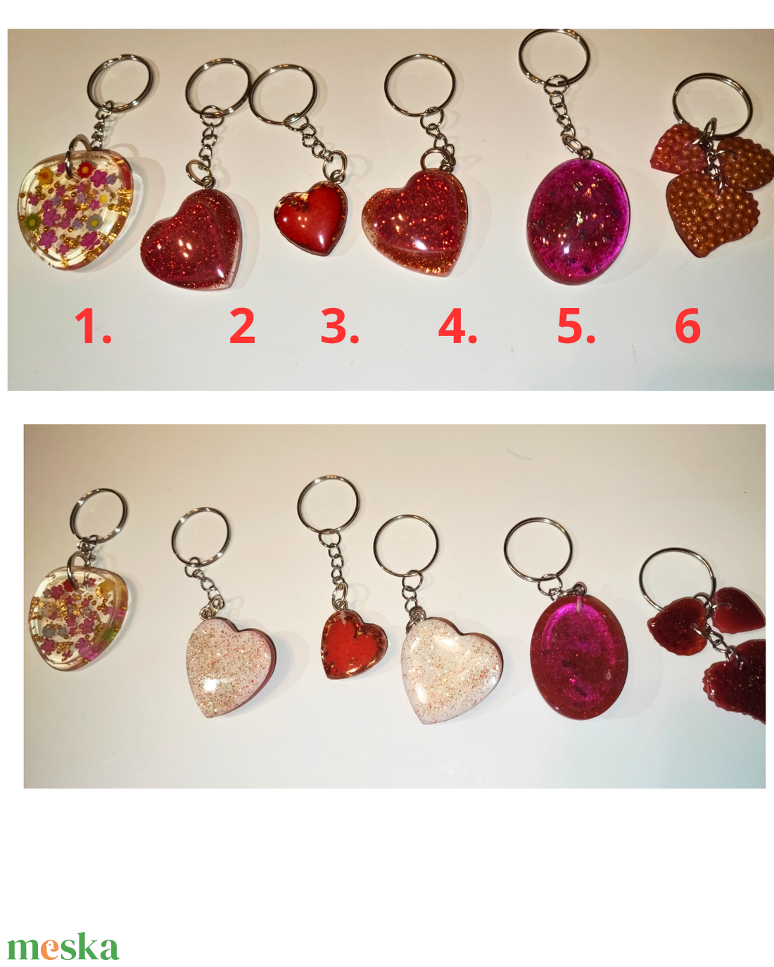 Epoxigyanta kulcstartó díszítéssel. Költség 1 darab termékre  - táska & tok - kulcstartó & táskadísz - kulcstartó - Meska.hu