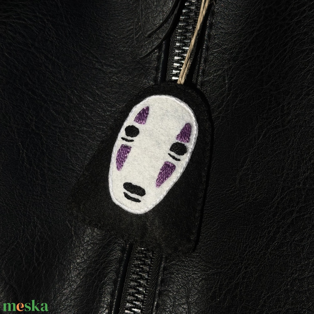 Studio Ghibli No Face ( Arcnélküli) kulcstartó / táskadísz - táska & tok - kulcstartó & táskadísz - táskadísz - Meska.hu