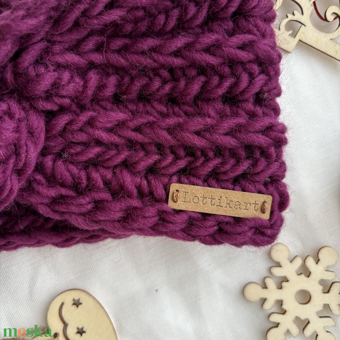 Lottikart fülmelegítő- magenta lila horgolt fülmelegítő, fejpánt - ruha & divat - sál, sapka, kendő - fejpánt - Meska.hu Lottikart fülmelegítő- magenta lila horgolt fülmelegítő, fejpánt - ruha & divat - sál, sapka, kendő - fejpánt - Meska.hu