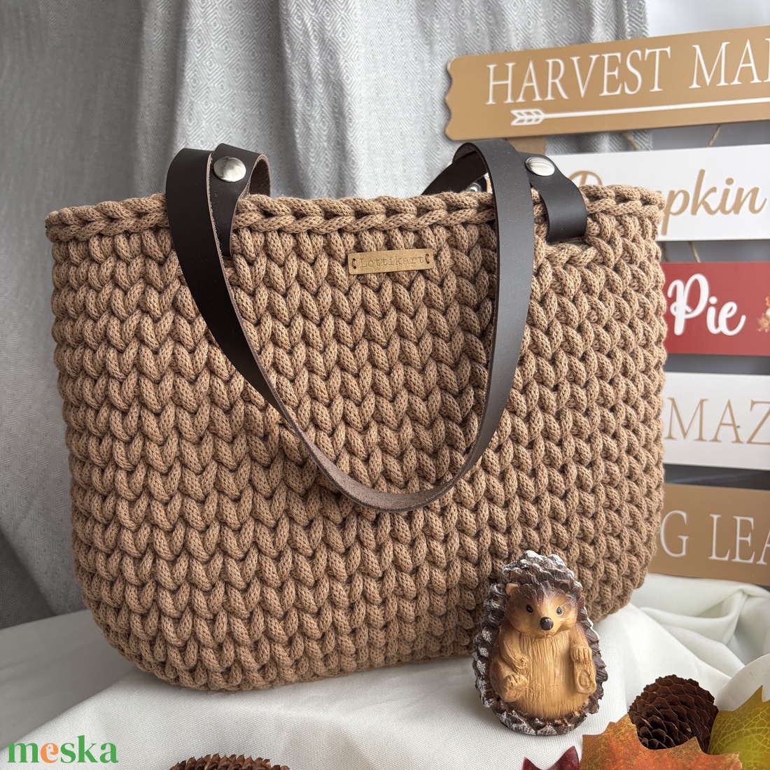 Aliza ,,M horgolt táska, horgolt fahéjbarna oldaltáska - táska & tok - kézitáska & válltáska - válltáska - Meska.hu Aliza ,,M horgolt táska, horgolt fahéjbarna oldaltáska - táska & tok - kézitáska & válltáska - válltáska - Meska.hu