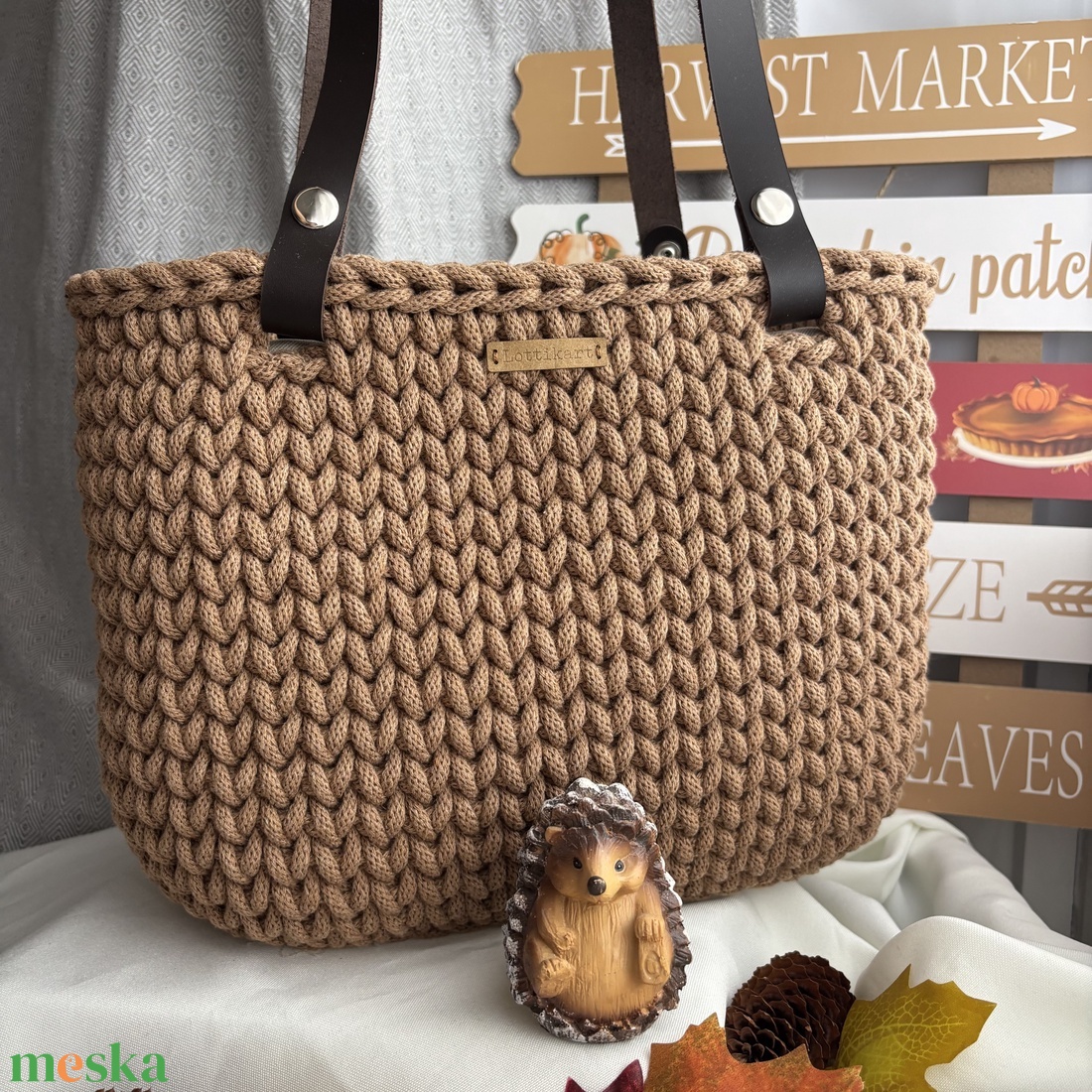 Aliza ,,M horgolt táska, horgolt fahéjbarna oldaltáska - táska & tok - kézitáska & válltáska - válltáska - Meska.hu Aliza ,,M horgolt táska, horgolt fahéjbarna oldaltáska - táska & tok - kézitáska & válltáska - válltáska - Meska.hu