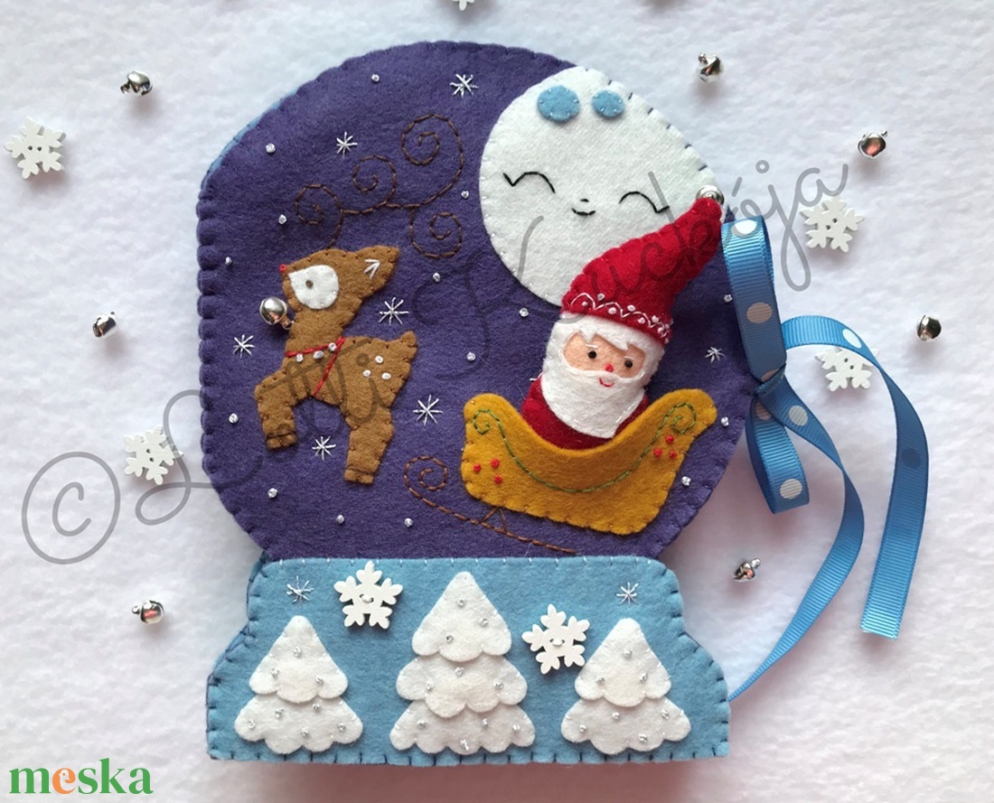 Télapó varázslatos hógömb házikója interaktív lapozható könyv, játszókönyv, bábszínház - - Meska.hu Télapó varázslatos hógömb házikója interaktív lapozható könyv, játszókönyv, bábszínház - - Meska.hu