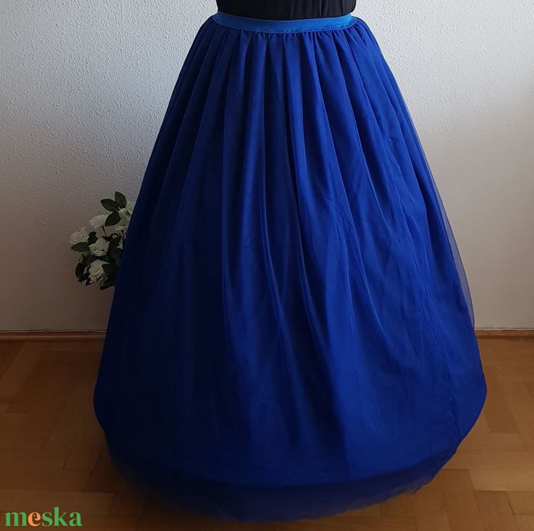 Királykék tüll szoknya, menyecske hosszú, maxi szoknya - esküvő - ruha - menyasszonyi ruha - Meska.hu Királykék tüll szoknya, menyecske hosszú, maxi szoknya - esküvő - ruha - menyasszonyi ruha - Meska.hu
