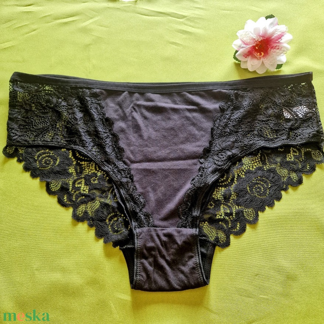 FEN144- Hagyományos fazonú pamutos női bugyi - fehér, púderrózsaszín, bordó, kék, fekete 5XL-es - ruha & divat - női ruha - fürdőruha & fehérnemű - Meska.hu