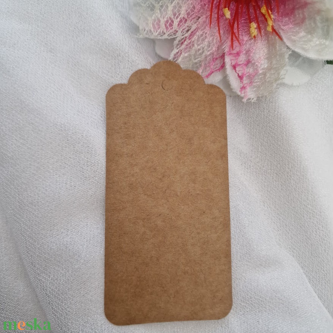 ESKÜVŐ KIEG42 - Esküvői köszönöm kártya - természetes szín, fekete lenyomat - esküvő - emlék & ajándék - köszönőajándék - Meska.hu