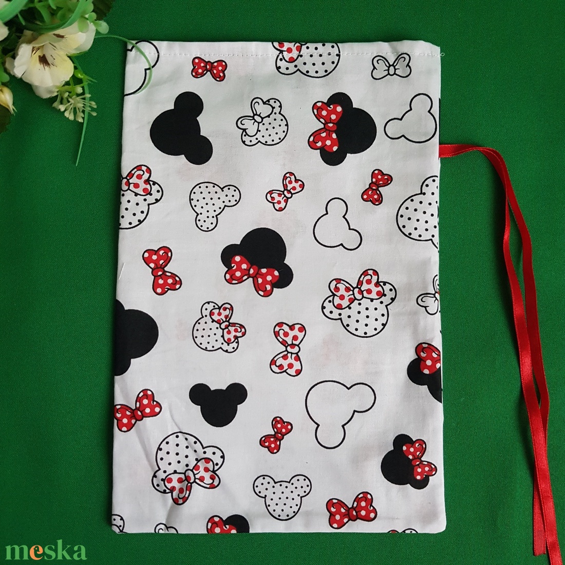 Minnie egér mintás mikulás zsák, textil ajándéktasak - karácsony - mikulás - mikulás zsák, zokni, csizma - Meska.hu Minnie egér mintás mikulás zsák, textil ajándéktasak - karácsony - mikulás - mikulás zsák, zokni, csizma - Meska.hu