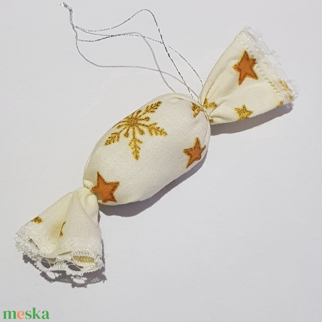 Textil szaloncukor, csillag mintás karácsonyfadísz, karácsonyi dekoráció - karácsony - karácsonyi lakásdekoráció - karácsonyfadíszek - Meska.hu Textil szaloncukor, csillag mintás karácsonyfadísz, karácsonyi dekoráció - karácsony - karácsonyi lakásdekoráció - karácsonyfadíszek - Meska.hu