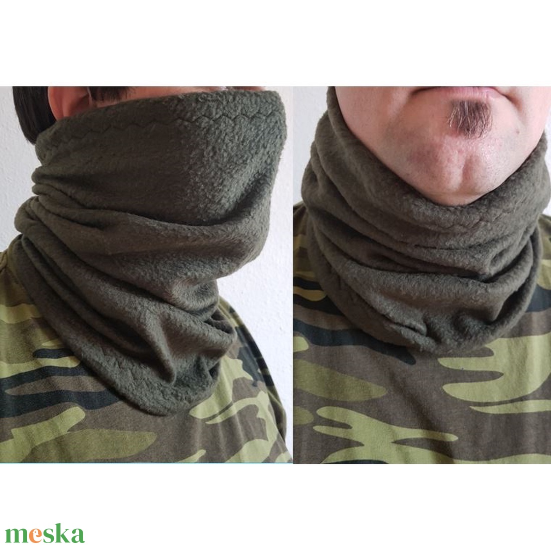 Horgász / vadász khaki zöld színű csősál, polár sál, nyakmelegítő, arcmelegítő - TINI méret - ruha & divat - sál, sapka, kendő - sál - Meska.hu Horgász / vadász khaki zöld színű csősál, polár sál, nyakmelegítő, arcmelegítő - TINI méret - ruha & divat - sál, sapka, kendő - sál - Meska.hu