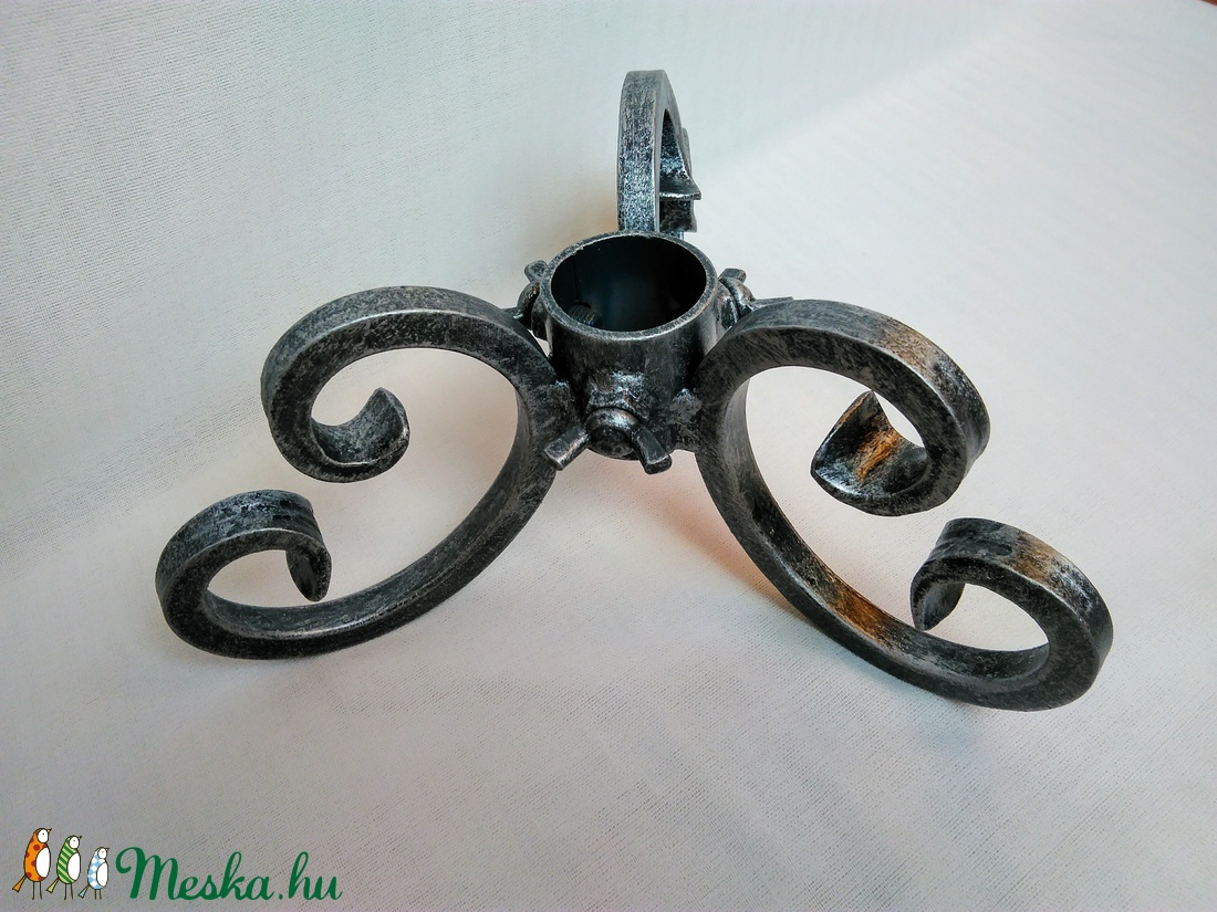 Karácsonyfatalp kovácsoltvasból -  - Meska.hu