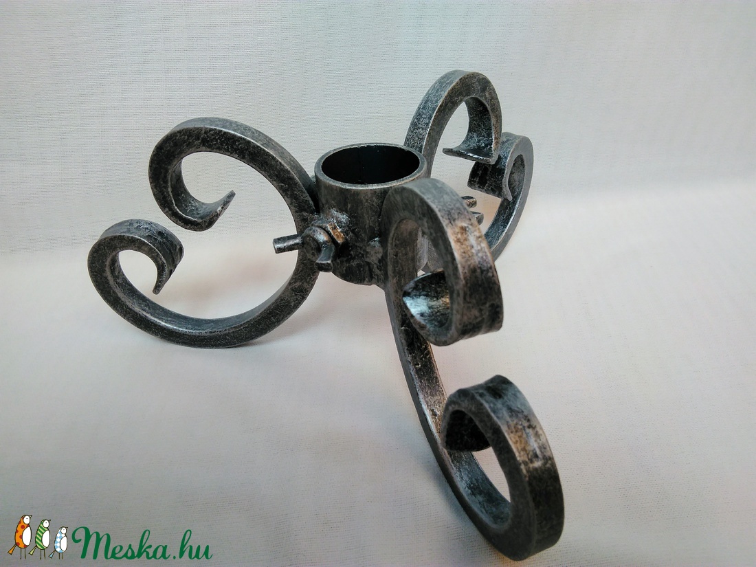 Karácsonyfatalp kovácsoltvasból -  - Meska.hu