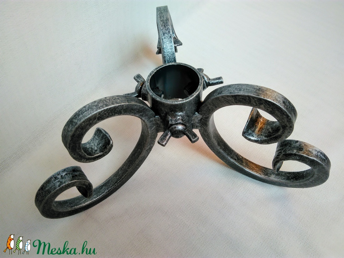 Karácsonyfatalp kovácsoltvasból -  - Meska.hu