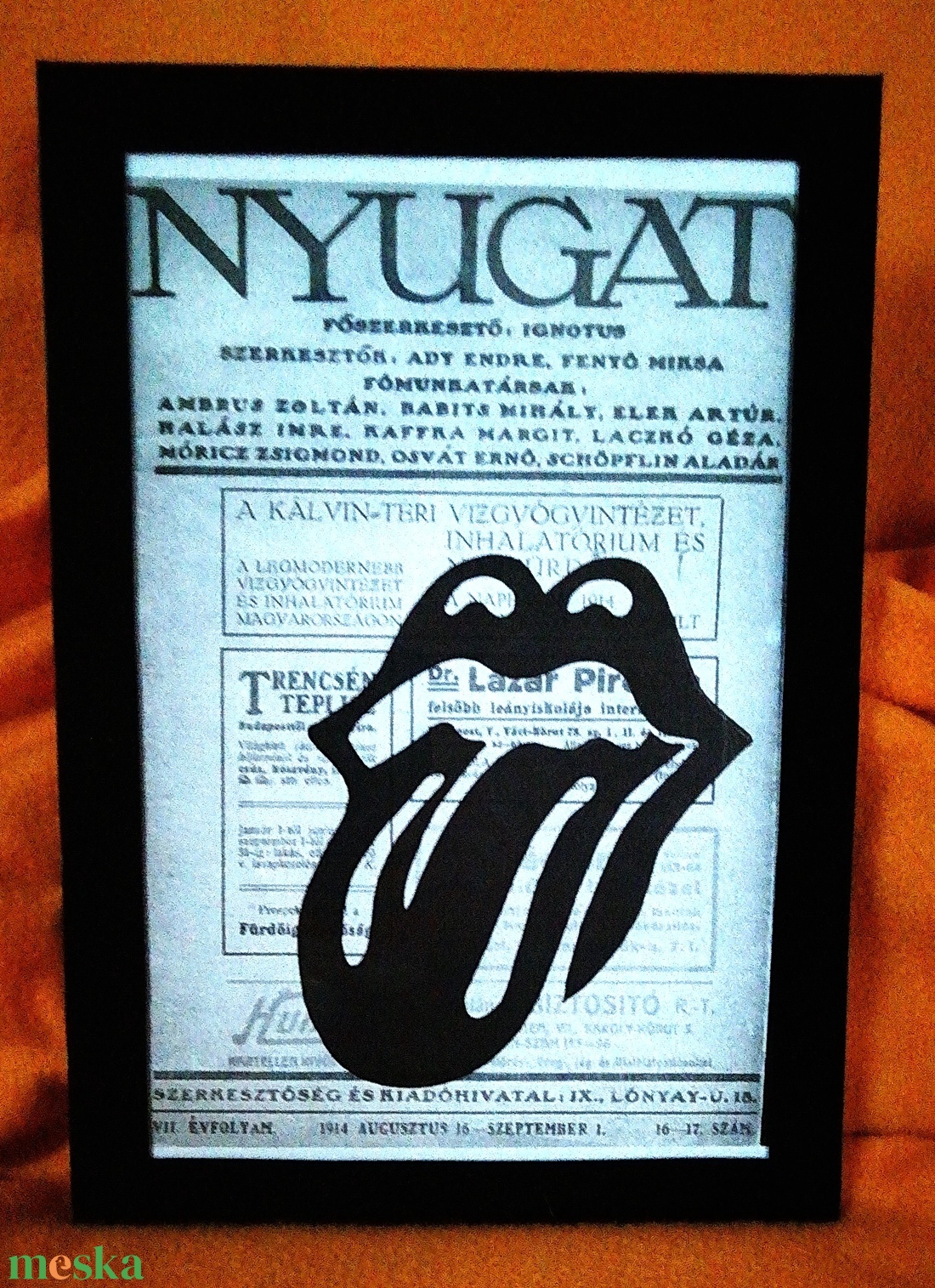 Rolling Stones nyelv - otthon & életmód - dekoráció - kép & falikép - üvegkép - Meska.hu Rolling Stones nyelv - otthon & életmód - dekoráció - kép & falikép - üvegkép - Meska.hu