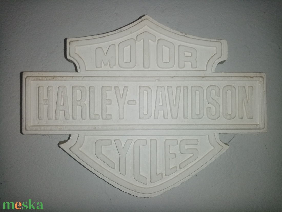  Harley Davidson falidísz öntőforma fájlok 3D nyomtatáshoz - otthon & életmód - dekoráció - kép & falikép - 3d képek - Meska.hu