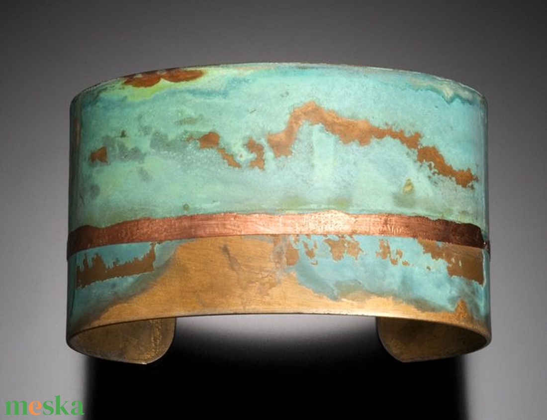 Tiffany Green  antik patina készítés réz, bronz, sárgaréz felületre 1000 ml - kellékek & szerszámok - festék - patina - Meska.hu