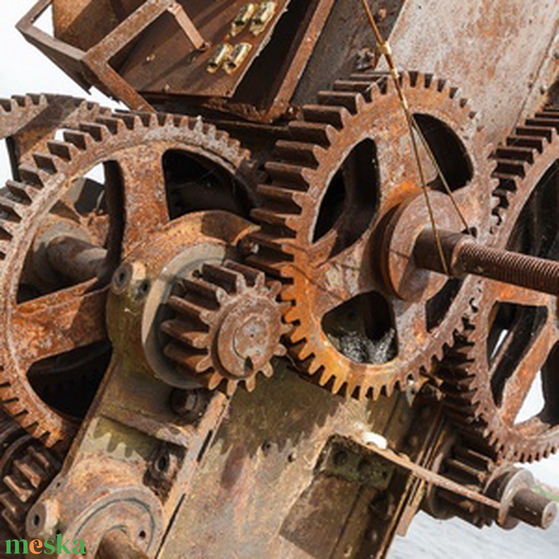 Antique Rust, antik rozsda készítés acél és vas felületre 1000 ml - kellékek & szerszámok - festék - patina - Meska.hu