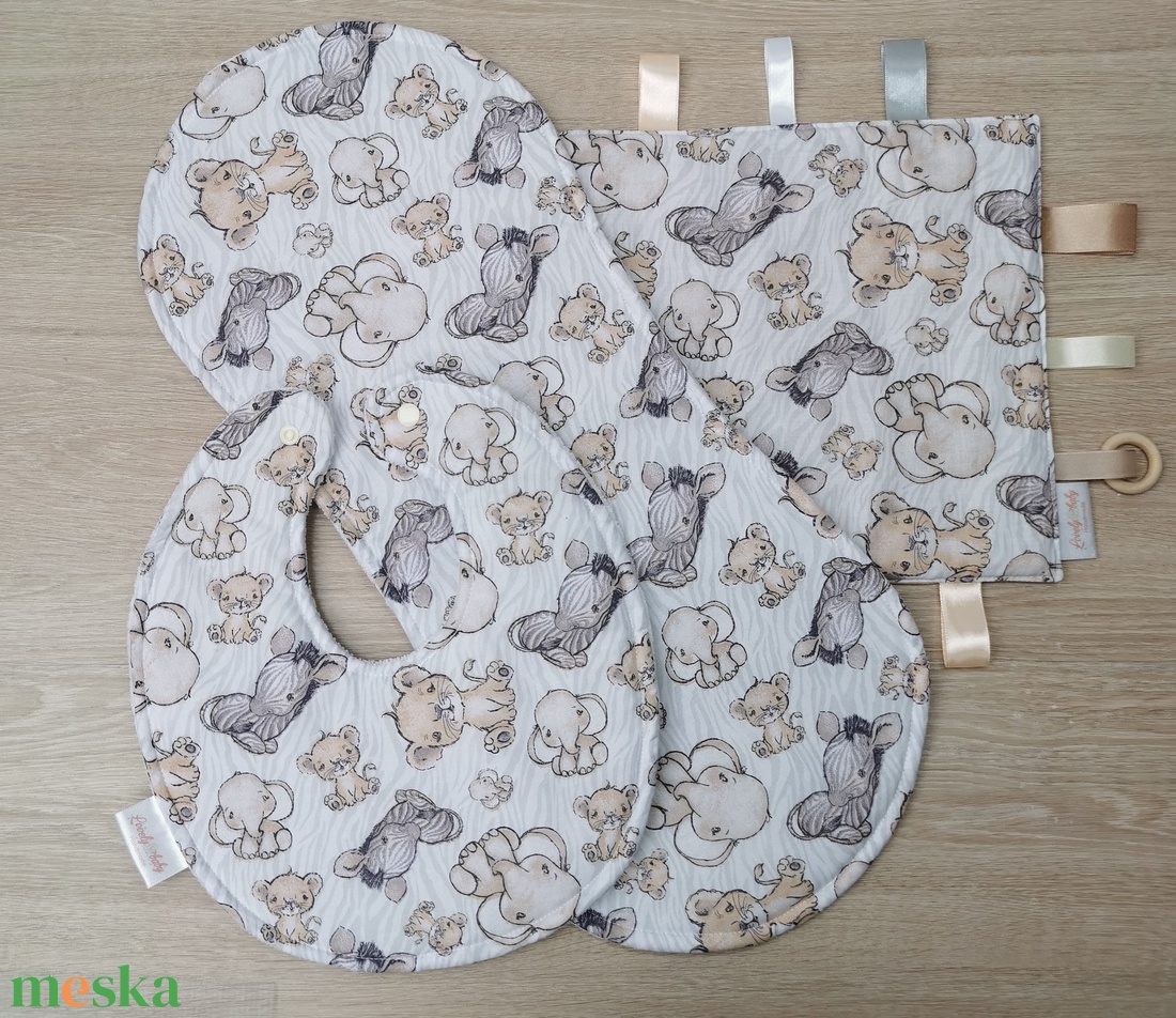 Baba látogató ajándék csomag 3 db-os kicsi Bébi állatos  - játék & sport - Meska.hu