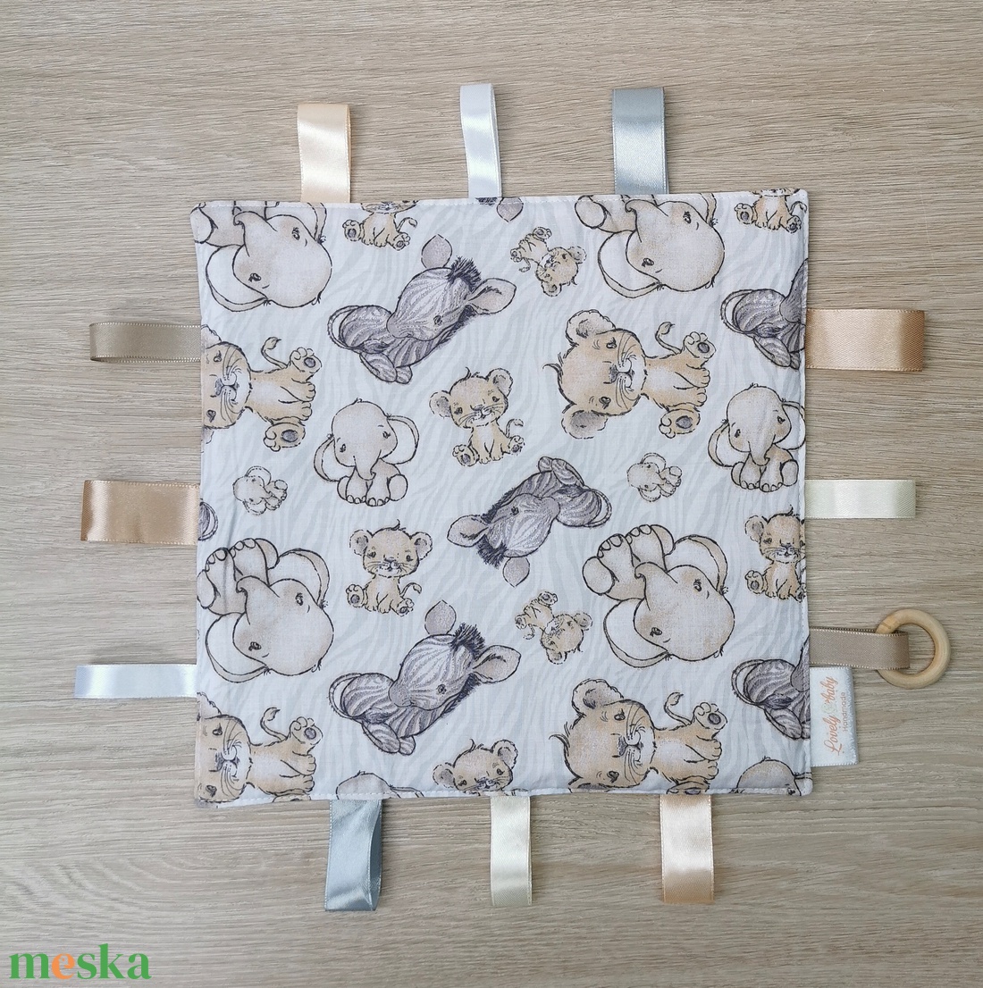 Baba látogató ajándék csomag 3 db-os kicsi Bébi állatos  - játék & sport - Meska.hu