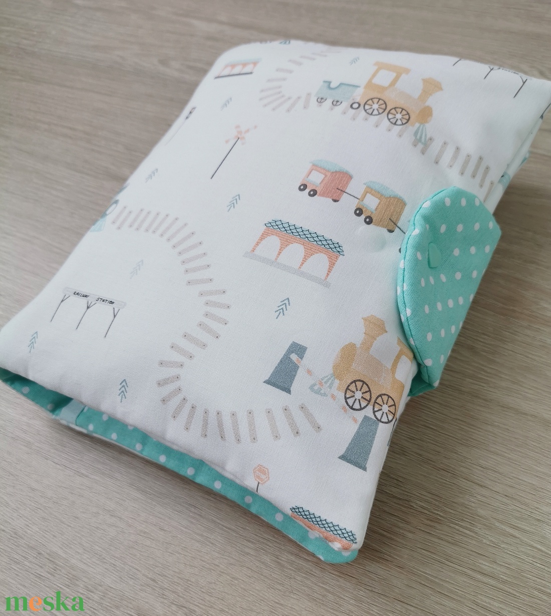 PRÉMIUM Utazó pelenkatartó táska Kis vonat - táska & tok - Meska.hu