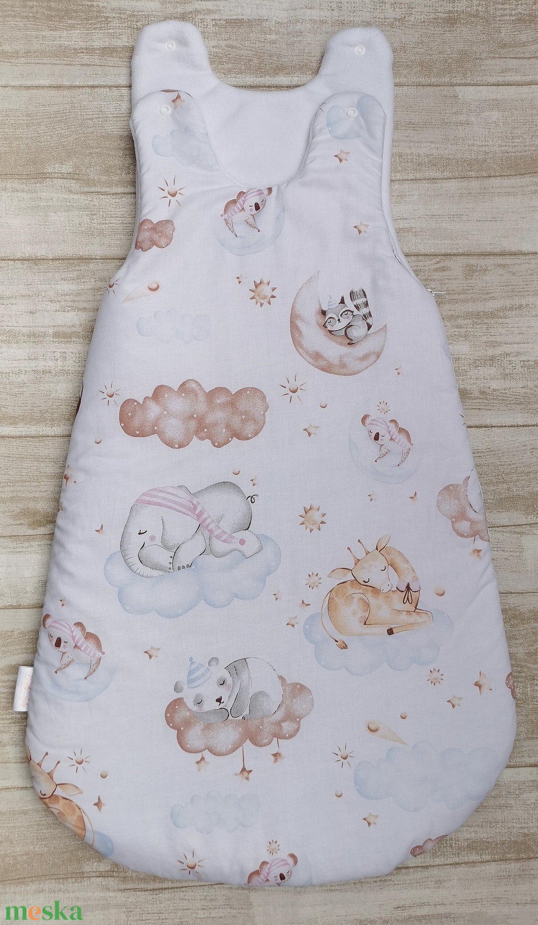Baba hálózsák - Felhőn alvó állatok UNISEX - otthon & életmód - babaszoba, gyerekszoba - baba hálózsák, bundazsák - Meska.hu Baba hálózsák - Felhőn alvó állatok UNISEX - otthon & életmód - babaszoba, gyerekszoba - baba hálózsák, bundazsák - Meska.hu