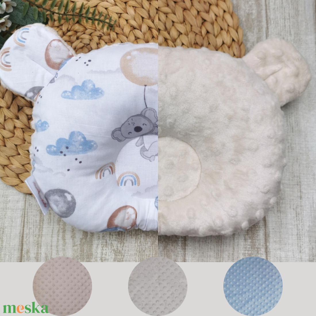 Stabilizáló MACI párna - Elefánt, róka, koala lufival - beige minkyvel UNISEX - otthon & életmód - babaszoba, gyerekszoba - gyerek díszpárna - Meska.hu Stabilizáló MACI párna - Elefánt, róka, koala lufival - beige minkyvel UNISEX - otthon & életmód - babaszoba, gyerekszoba - gyerek díszpárna - Meska.hu