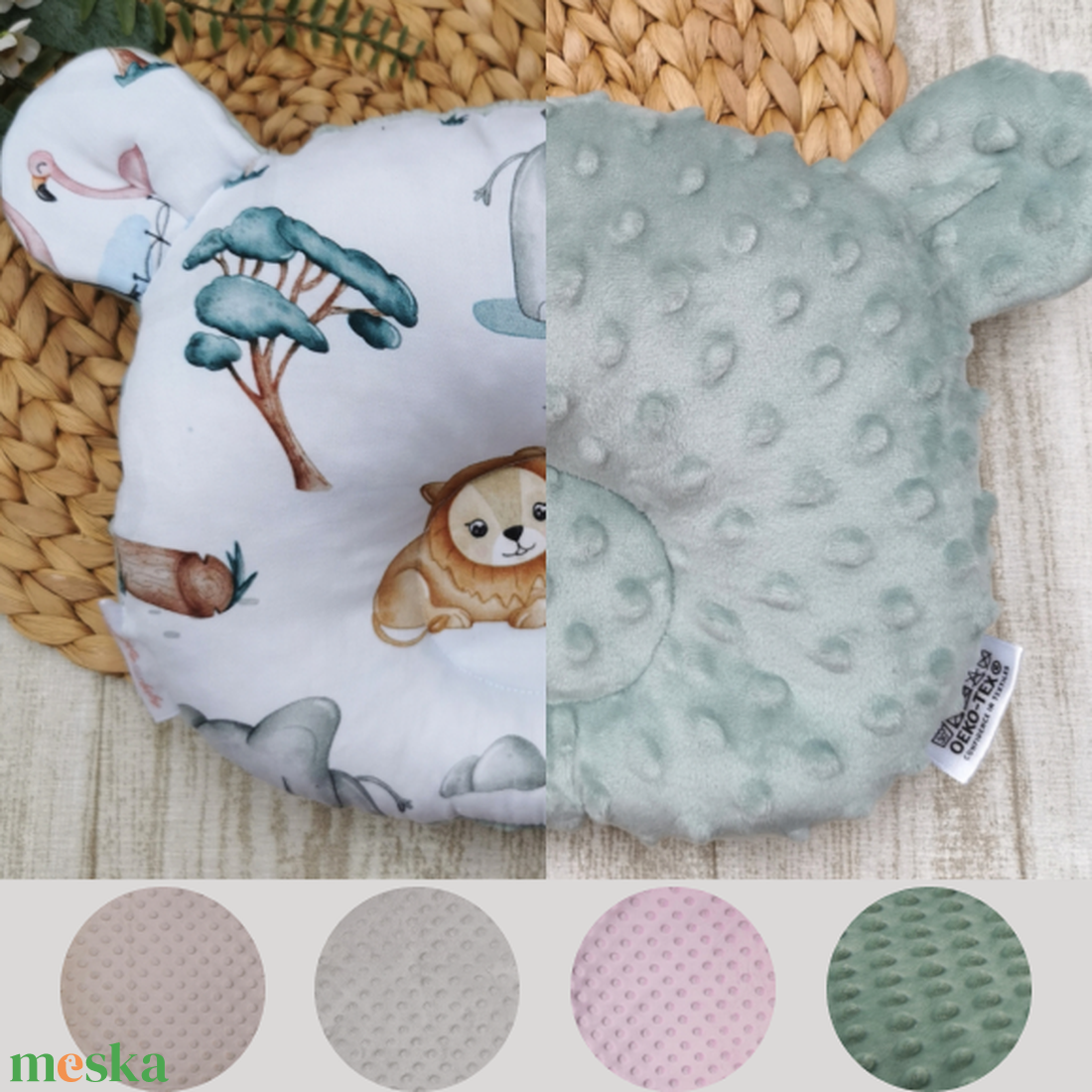 PRÉMIUM Stabilizáló MACI párna állatkert - zsálya minkyvel UNISEX - otthon & életmód - babaszoba, gyerekszoba - gyerek díszpárna - Meska.hu PRÉMIUM Stabilizáló MACI párna állatkert - zsálya minkyvel UNISEX - otthon & életmód - babaszoba, gyerekszoba - gyerek díszpárna - Meska.hu