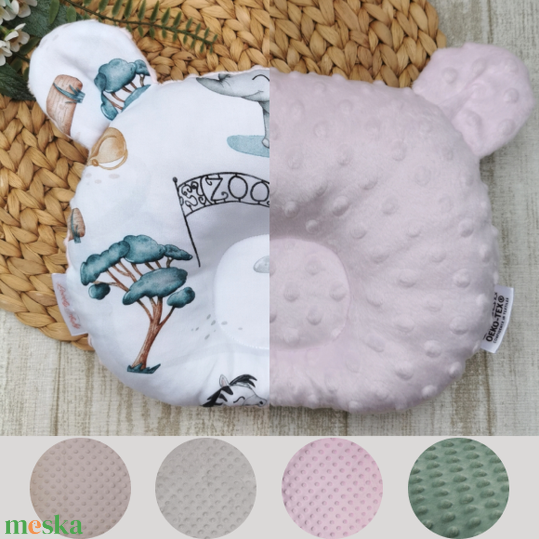 PRÉMIUM Stabilizáló MACI párna állatkert - világos rózsazsín minkyvel UNISEX - otthon & életmód - babaszoba, gyerekszoba - gyerek díszpárna - Meska.hu PRÉMIUM Stabilizáló MACI párna állatkert - világos rózsazsín minkyvel UNISEX - otthon & életmód - babaszoba, gyerekszoba - gyerek díszpárna - Meska.hu