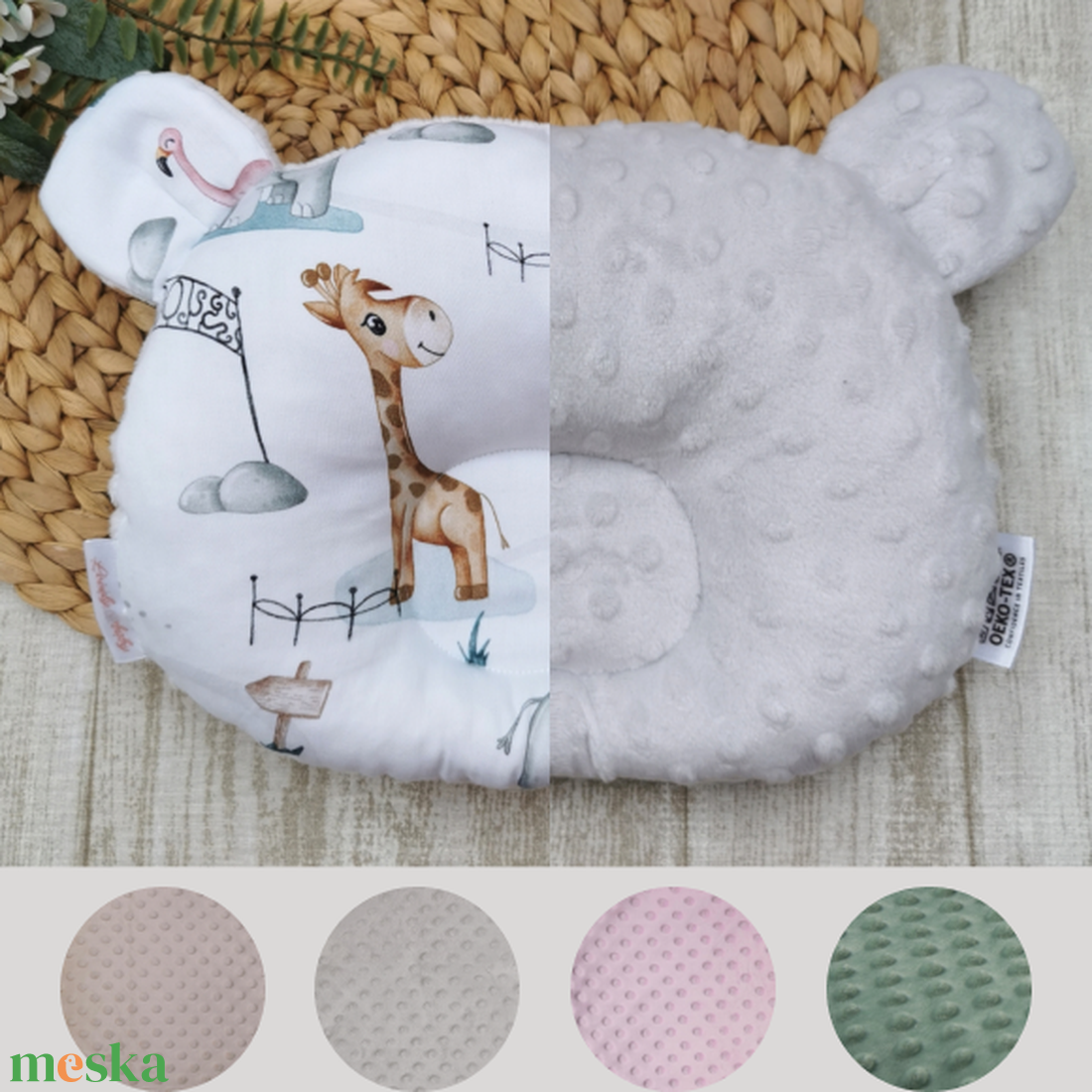 PRÉMIUM Stabilizáló MACI párna állatkert - világos szürke minkyvel UNISEX - otthon & életmód - babaszoba, gyerekszoba - gyerek díszpárna - Meska.hu PRÉMIUM Stabilizáló MACI párna állatkert - világos szürke minkyvel UNISEX - otthon & életmód - babaszoba, gyerekszoba - gyerek díszpárna - Meska.hu