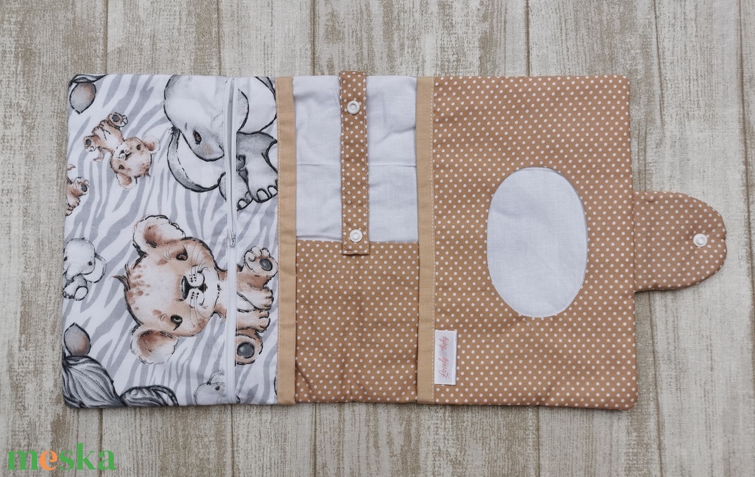 Utazó pelenkatartó táska Bébi állatos UNISEX bézs pöttyös belsővel - táska & tok - pelenkatáska - pelenkatartó tok - Meska.hu Utazó pelenkatartó táska Bébi állatos UNISEX bézs pöttyös belsővel - táska & tok - pelenkatáska - pelenkatartó tok - Meska.hu